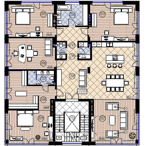 4-кімнатна 250 м² в КБ New York від 146 750 грн/м², Київ