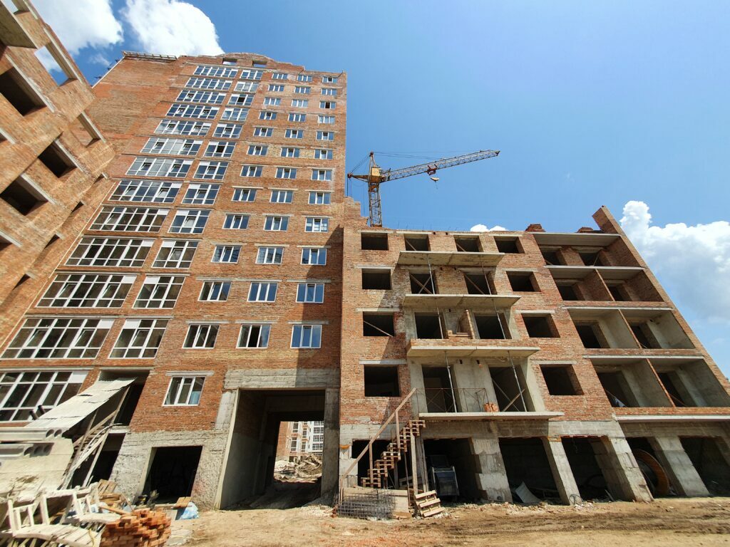 Ход строительства ЖК Городок Центральный, июль, 2021 год