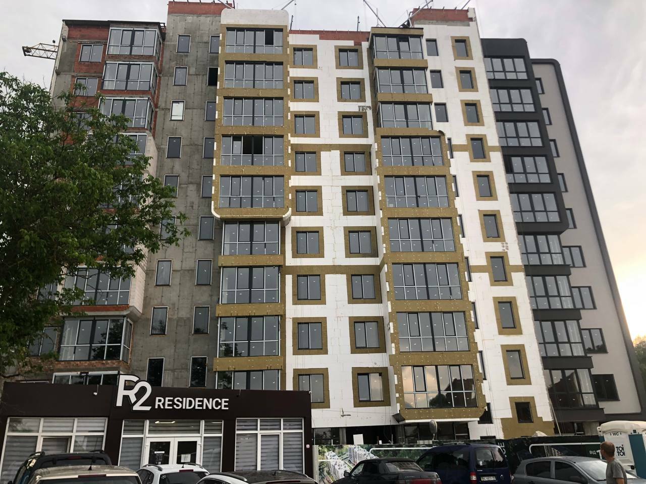 Хід будівництва ЖК R2 Residence, черв, 2021 рік