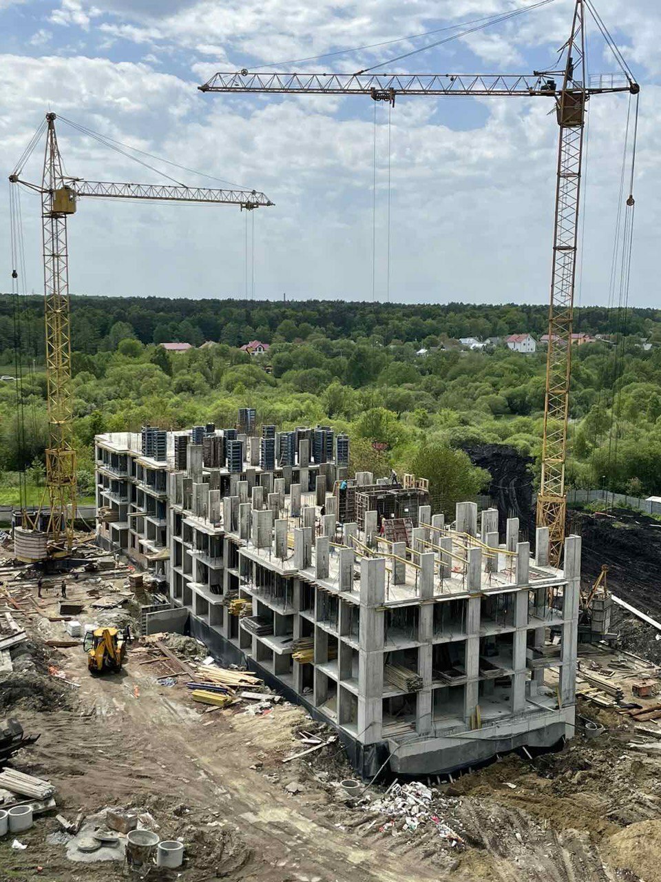 Хід будівництва ЖК R2 Residence, квіт, 2021 рік