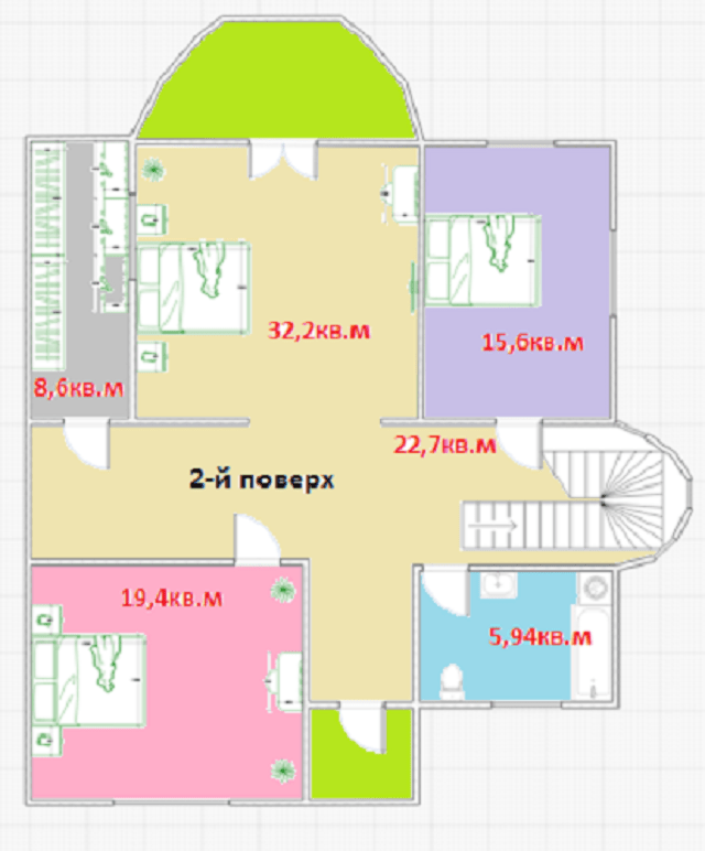 Коттедж 351.5 м² в КГ Новая Березовка от 13 457 грн/м², с. Березовка