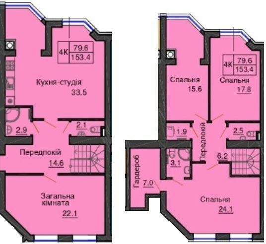 Дворівнева 153.4 м² в ЖК Sofia Nova від 30 000 грн/м², с. Новосілки