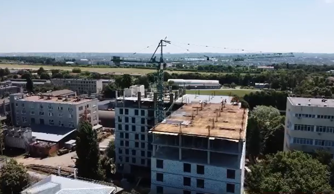 Хід будівництва ЖК Urban One SUMSKAYA, серп, 2021 рік