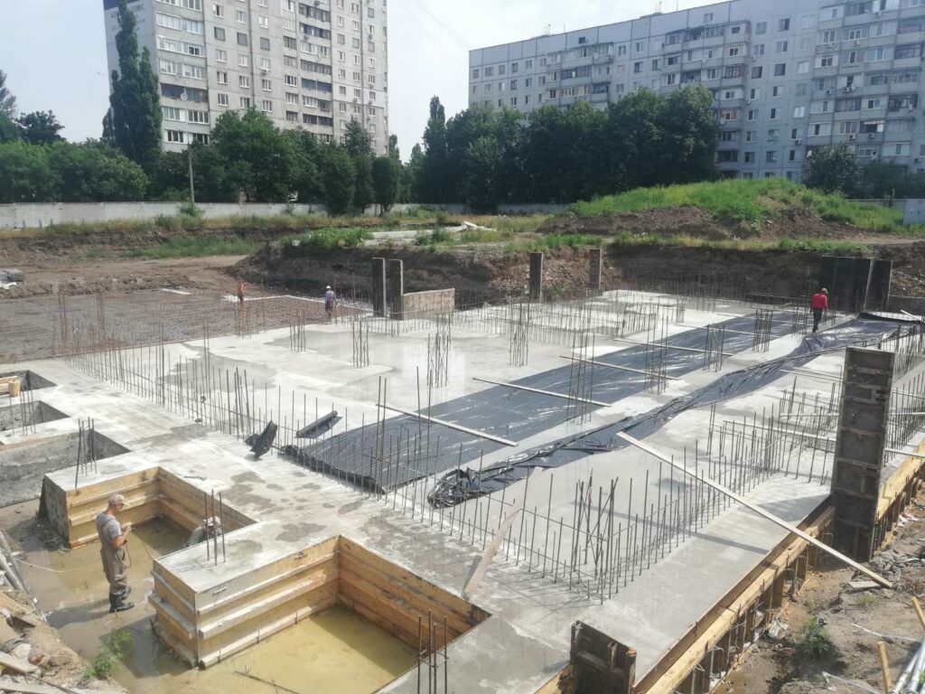 Хід будівництва ЖК Слобожанський квартал-2, лип, 2021 рік