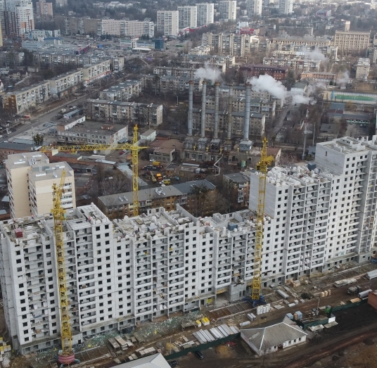 Ход строительства ЖК Шекспира, май, 2021 год