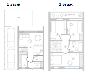 Дуплекс 87.45 м² в КМ Gardd House Eco Village від 15 094 грн/м², с. Рожни