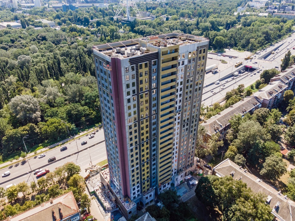 Ход строительства ЖК UNO City House, авг, 2021 год