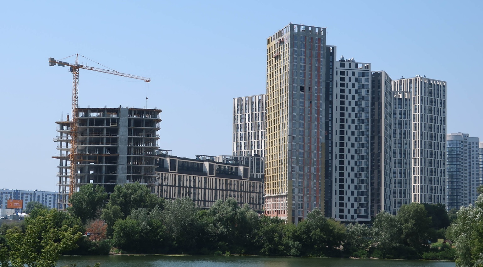 Ход строительства ЖК Славутич 2.0, июль, 2021 год