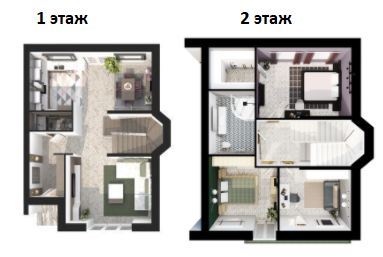 Дуплекс 145 м² в КП Фонтан от 39 172 грн/м², с. Подгорцы