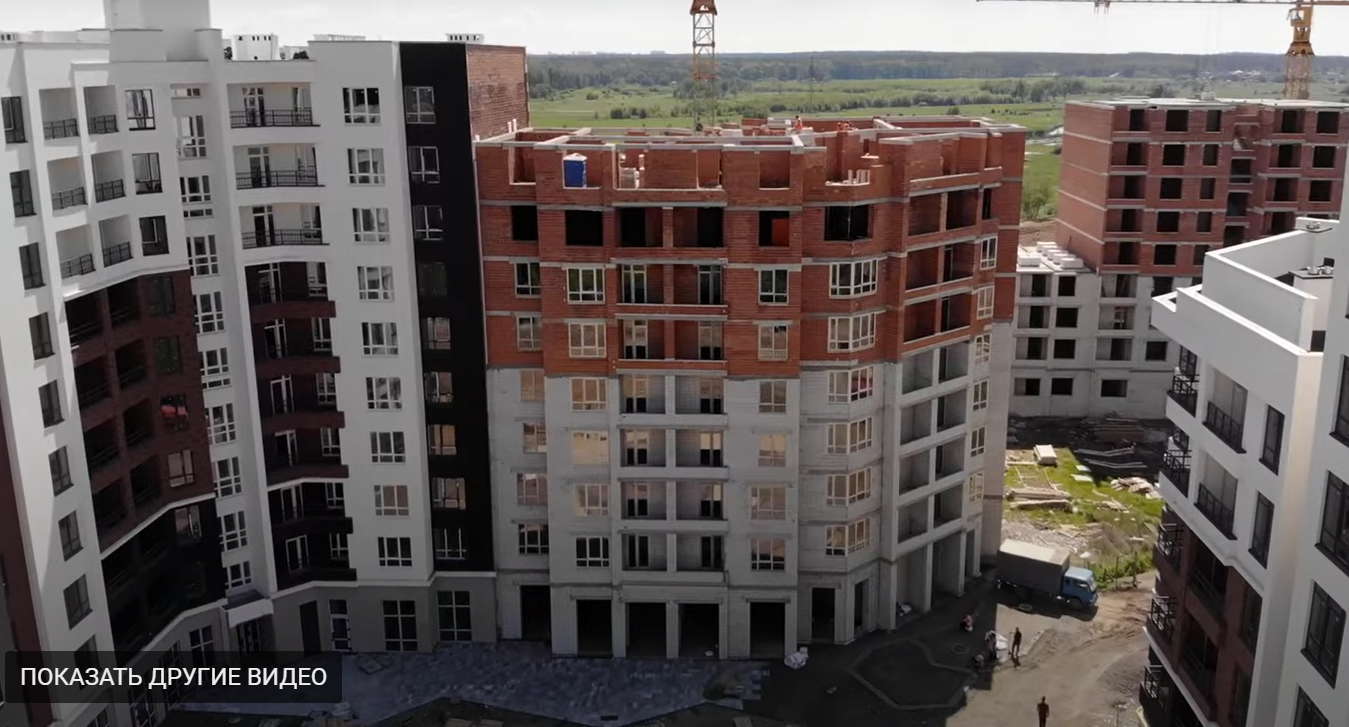 Ход строительства ЖК Синергия Сити (Kvartal Group), июнь, 2021 год