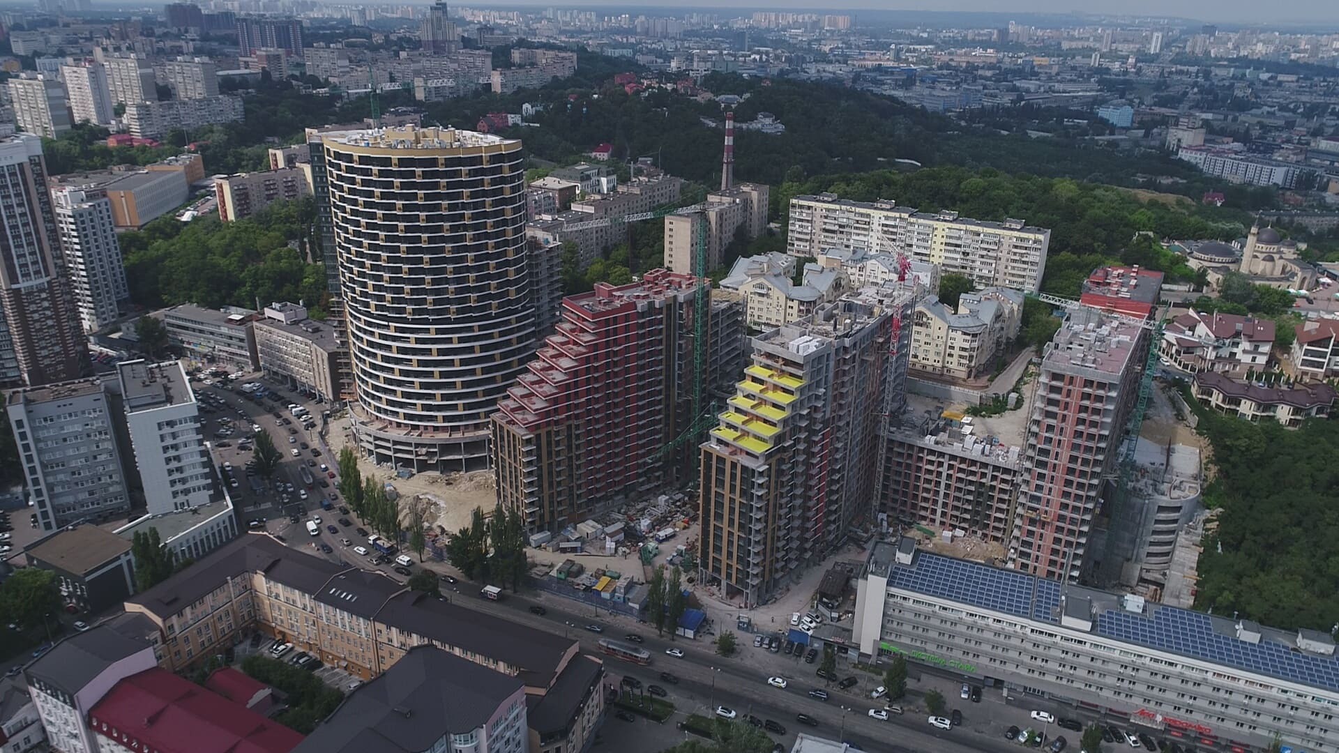 Хід будівництва ЖК Mirax, серп, 2021 рік