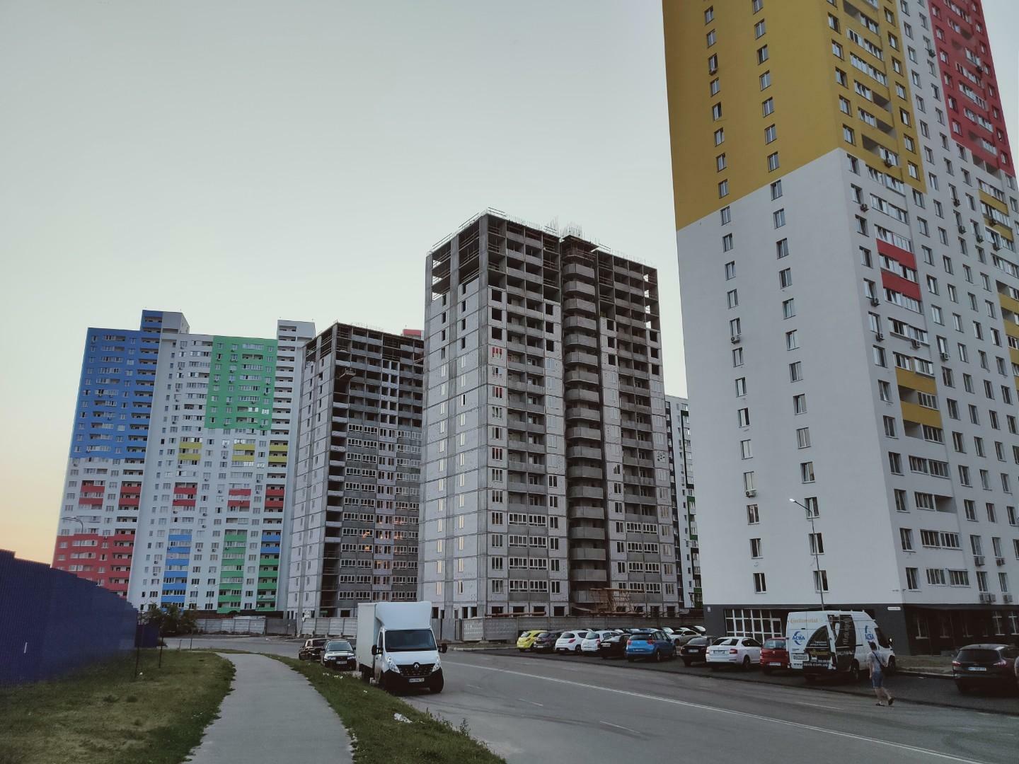 Хід будівництва ЖК Атлант на Київській, лип, 2021 рік