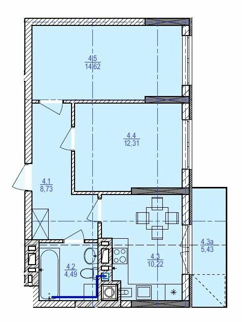 2-комнатная 52 м² в ЖК Garant City от 22 250 грн/м², г. Трускавец