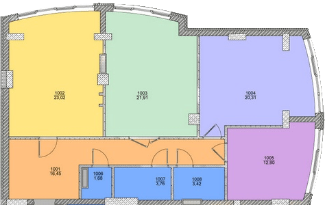 3-комнатная 103.4 м² в ЖК Оболонский бриз от 43 600 грн/м², Киев