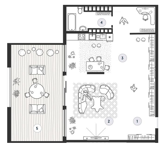 1-комнатная 89.9 м² в ЖК Club House GREY от 22 000 грн/м², г. Кривой рог