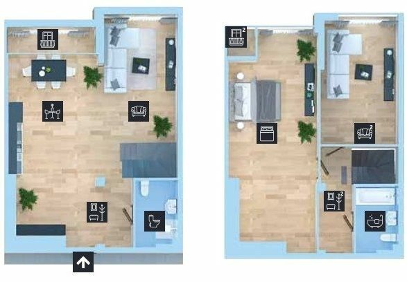 Двухуровневая 144.57 м² в ЖК Новопечерська Вежа от 57 800 грн/м², Киев