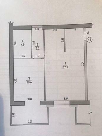 Аренда смарт квартиры 48 м², Юрия Савченко ул., 36