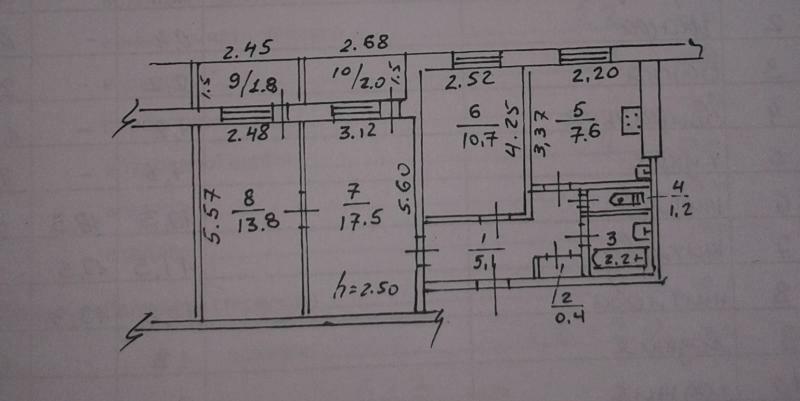 Аренда 2-комнатной квартиры 48 м², Большая Деевская ул., 4