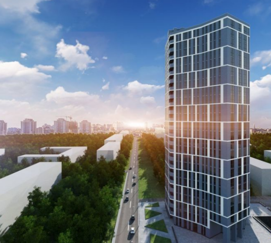 Хід будівництва ЖК «Вежа на Ломоносова» за лютий 2021 року