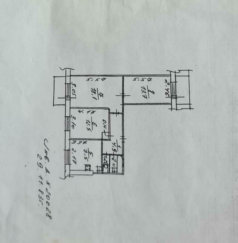 Аренда аренда квартир 62 м², Большая Деевская ул., 40