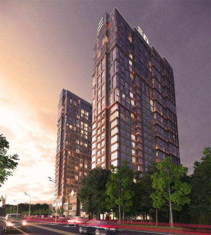 Хід будівництва ЖК Edeldorf у квітні 2020 року