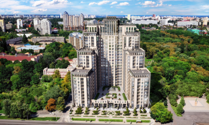 Дизайн лобби для ЖК CRYSTAL PARK TOWER