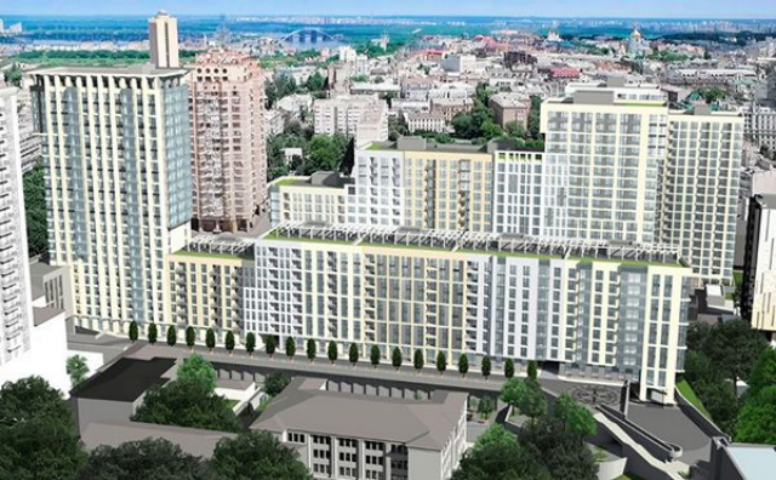 Будівництво ЖК «Ярославів Град» у листопаді 2019 року