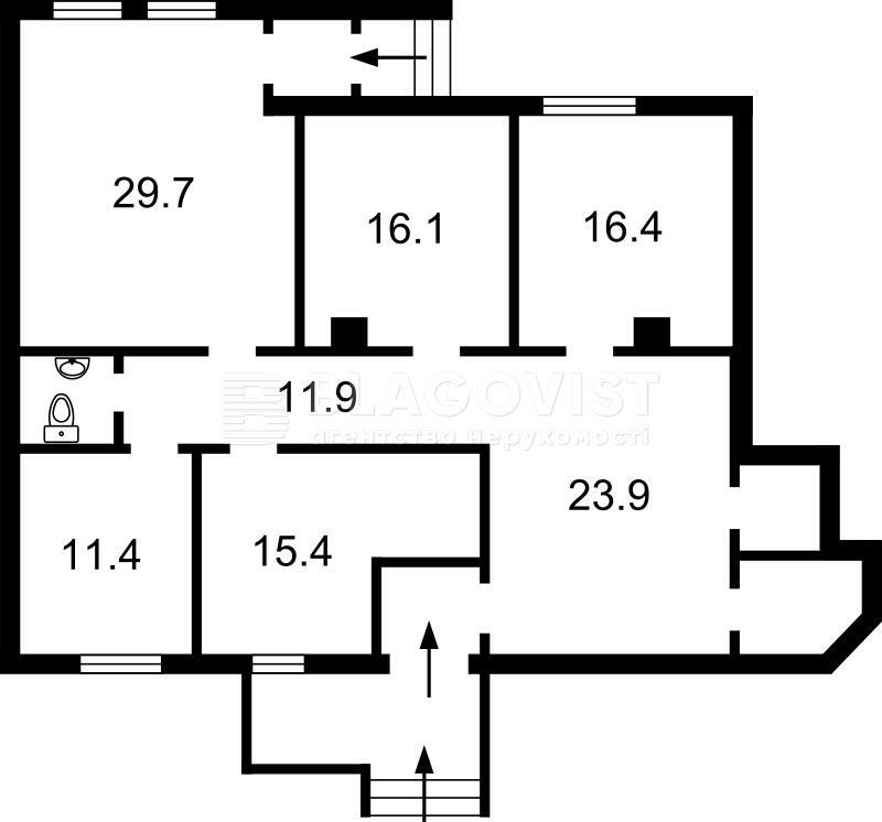 Продажа офиса 140 м², Осенняя ул., 33