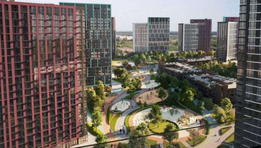 Хід будівництва першої черги ЖК Dibrova Park від IB Alliance