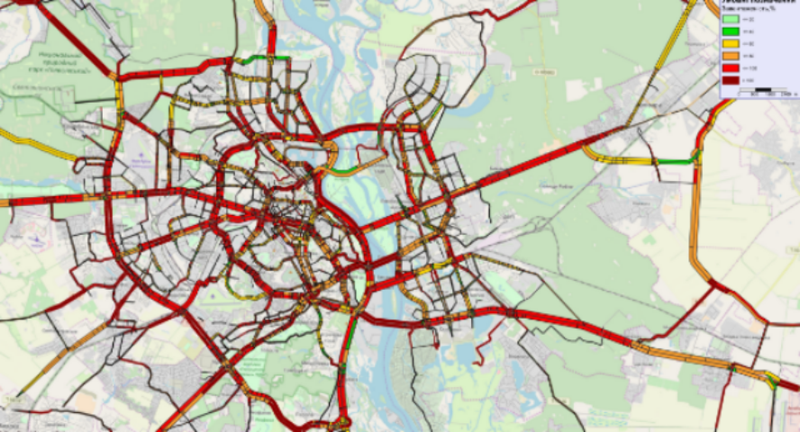 В 2040 году Киев ожидает транспортный коллапс