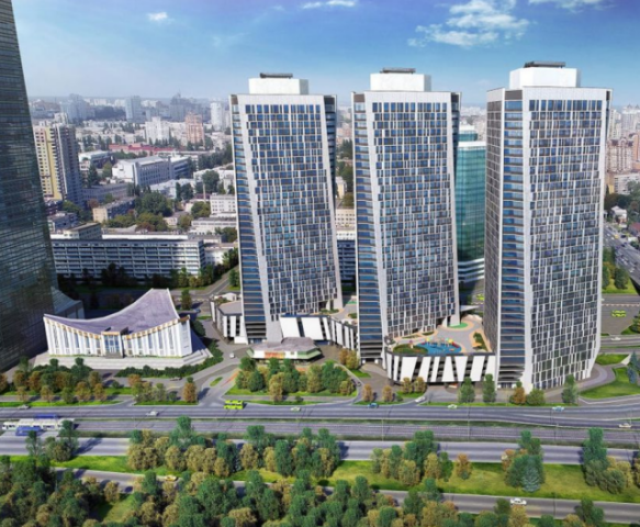 Динамика работ в мае 2019 года на стройплощадке ЖК Manhattan City
