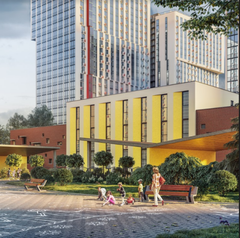 «УКРБУД» закончил монолитные работы в здании ресторана ЖК Urban Park