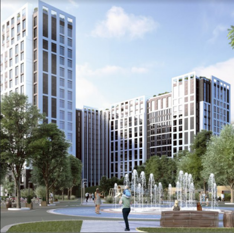 SKY AVENUE: как будет выглядеть жилой комплекс от «УКРБУД»