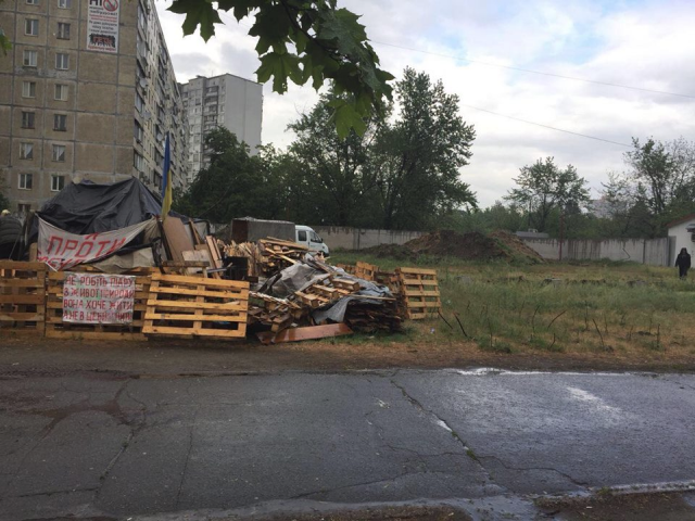 В Киеве остановили строительство на улице Малышко, 9А: подробности