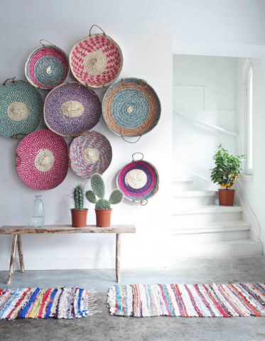 Вплетаем в дом уют: стильный плетеный декор в интерьере