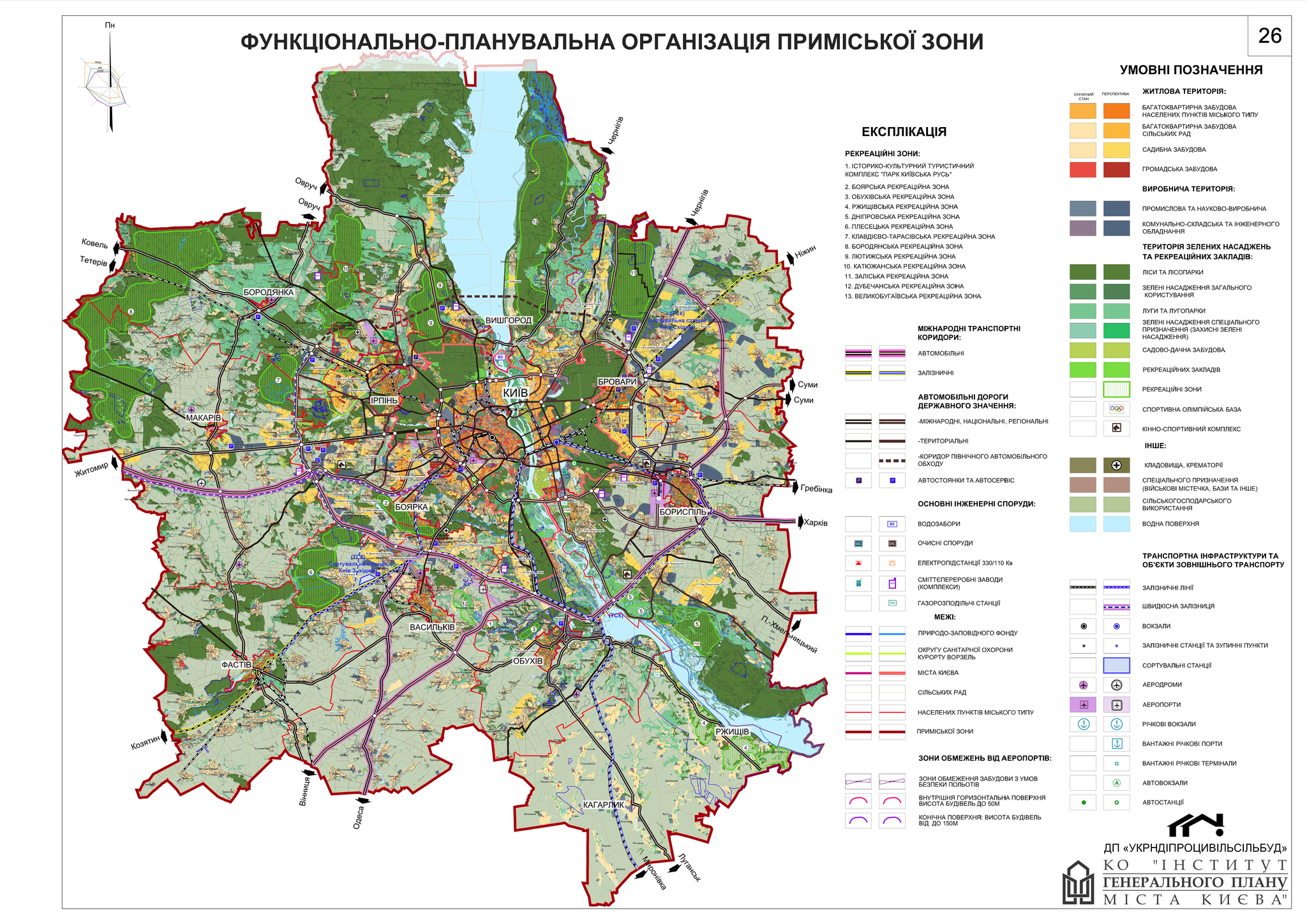 Генеральные планы городов украины