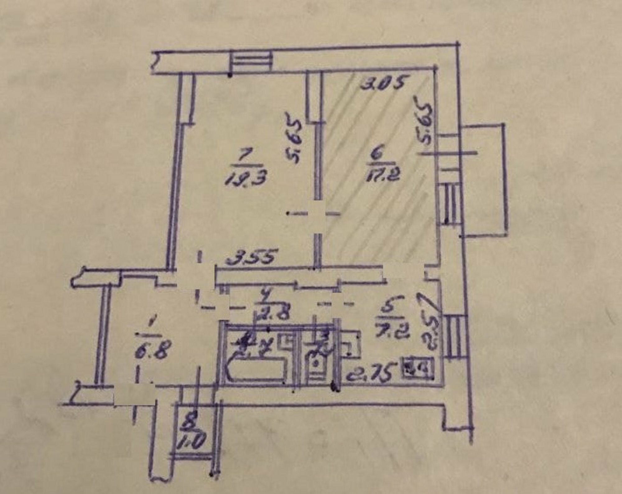 Продажа 2-комнатной квартиры 59 м², Сырецкая ул., 52