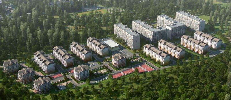 Київська обл., Обухівський район, м. Обухів, Сосновый микрорайон вул., 3