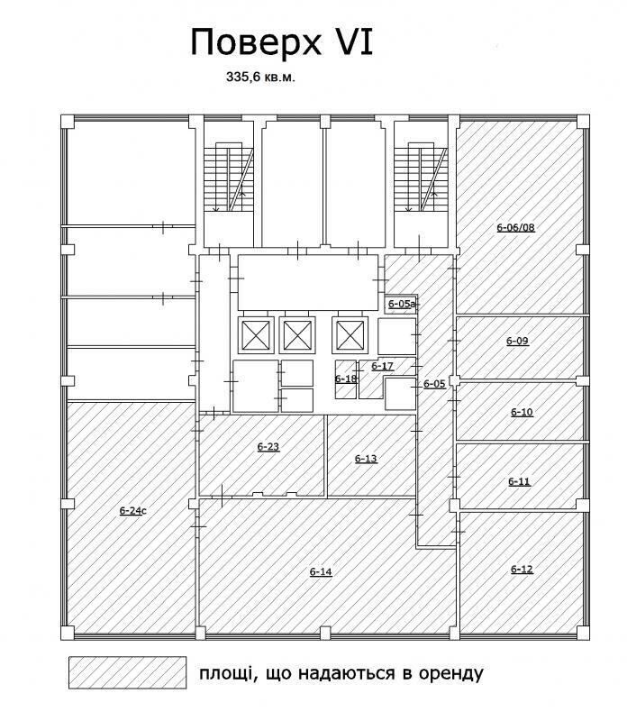 Оренда офісу 335 м², Глибочицька вул., 17а