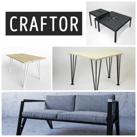Киевская дизайн-студия Craftor: мебель в духе конструктивизма