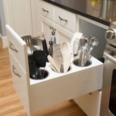 Как организовать хранение на кухне: 11 свежих идей