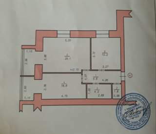 Продаж 2-кімнатної квартири 66 м², Красовського пров., 12