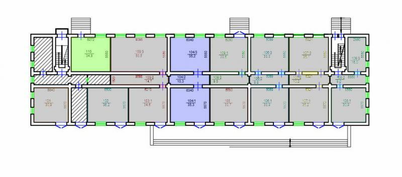 Оренда студії 25 м², Гагаріна просп., 76