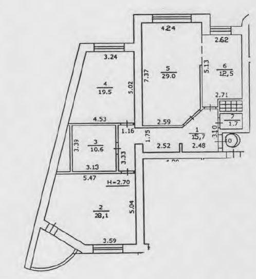 Продаж 3-кімнатної квартири 120 м², Голосіївський просп., 68