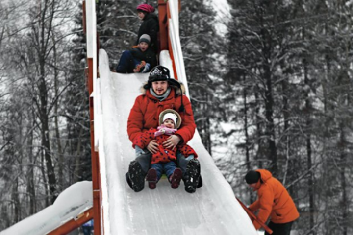 Как залить горку для катания