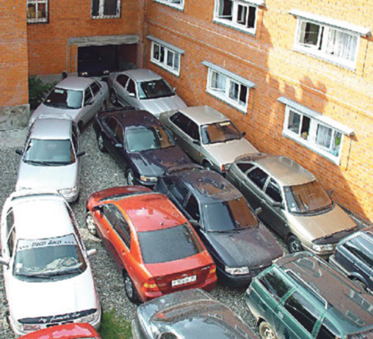 Инфографика парковок в Киеве, которые пойдут под снос