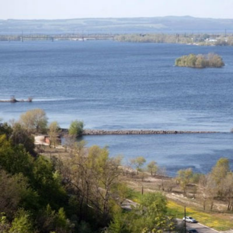 Акваторія Дніпра в Конча-Заспі 