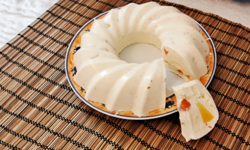 Творожный десерт