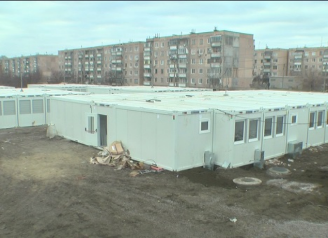 Модульные городки для переселенцев в Харькове