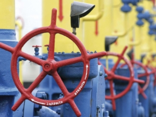 Закачка газа Украина 